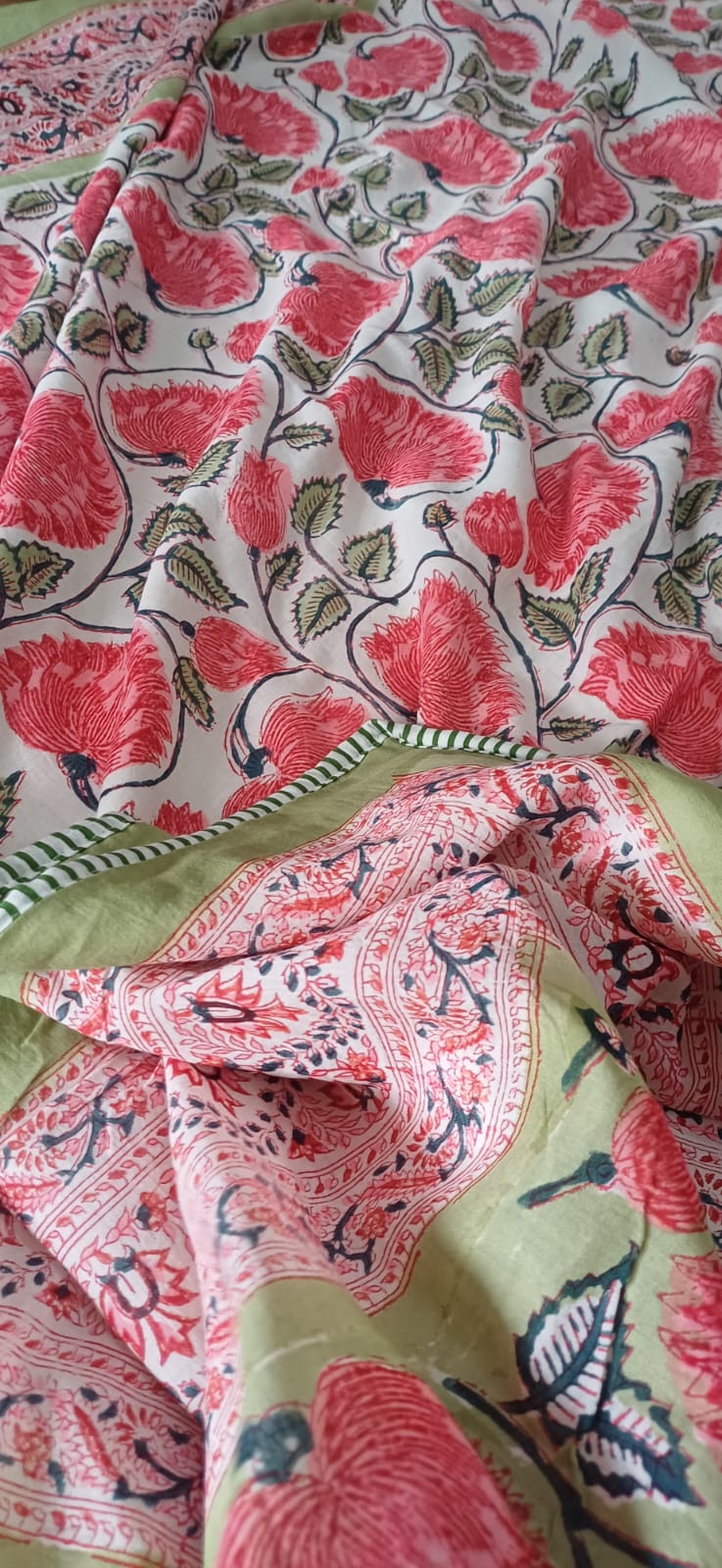 Hand Block Printed Dohar – Soft, Lightweight & Breathable
