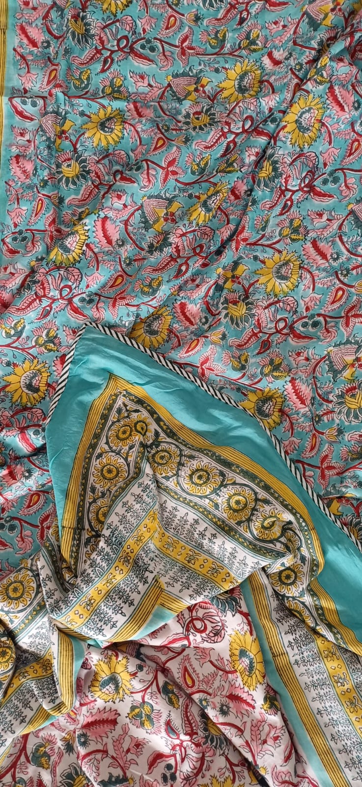 Hand Block Printed Dohar – Soft, Lightweight & Breathable