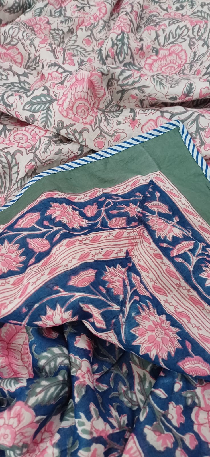 Hand Block Printed Dohar – Soft, Lightweight & Breathable
