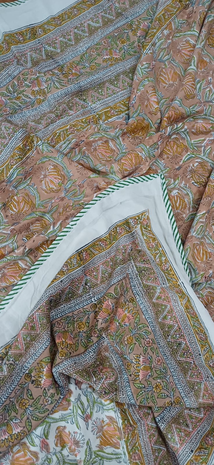 Hand Block Printed Dohar – Soft, Lightweight & Breathable